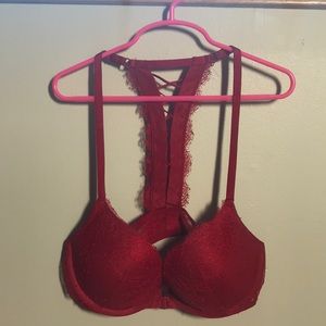 Red bra